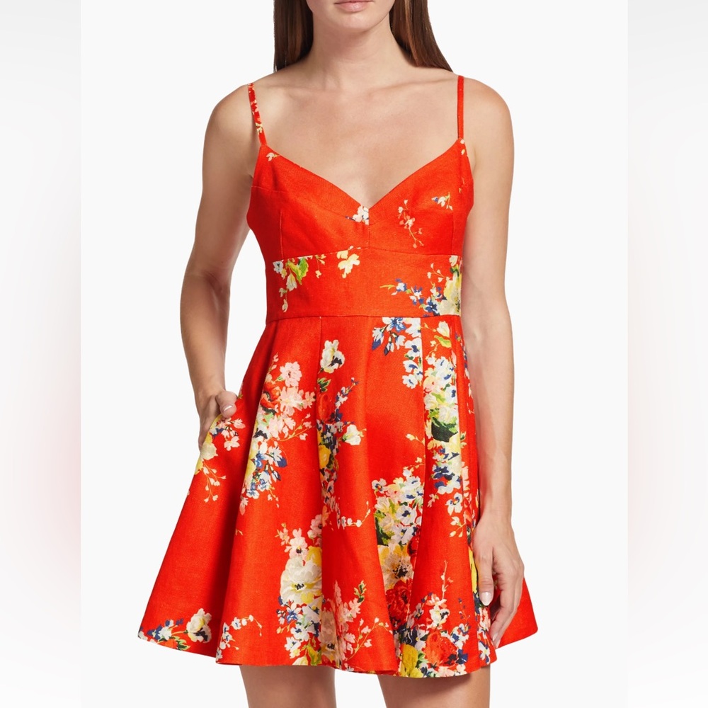 Zimmermann

Alight Floral Linen Minidress